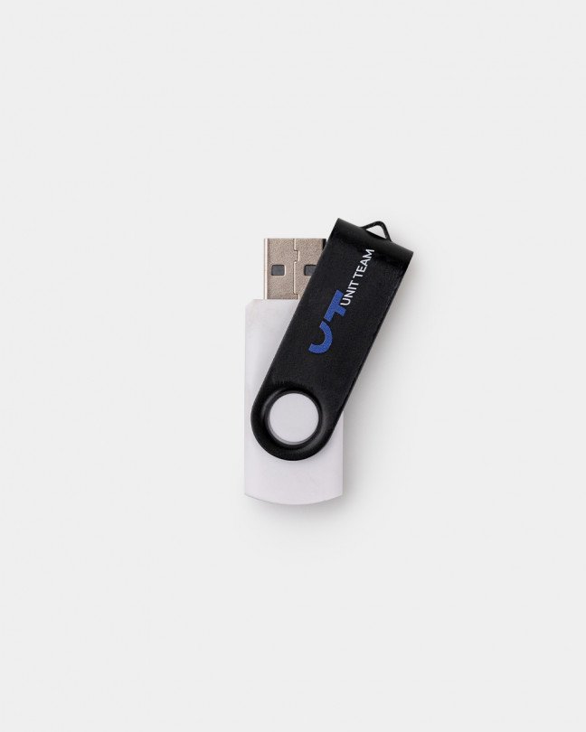 Флешка 'twister' 32 gb usb 2.0, біла
