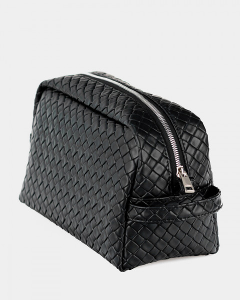 Косметичка "Ruth" фактурна, чорна