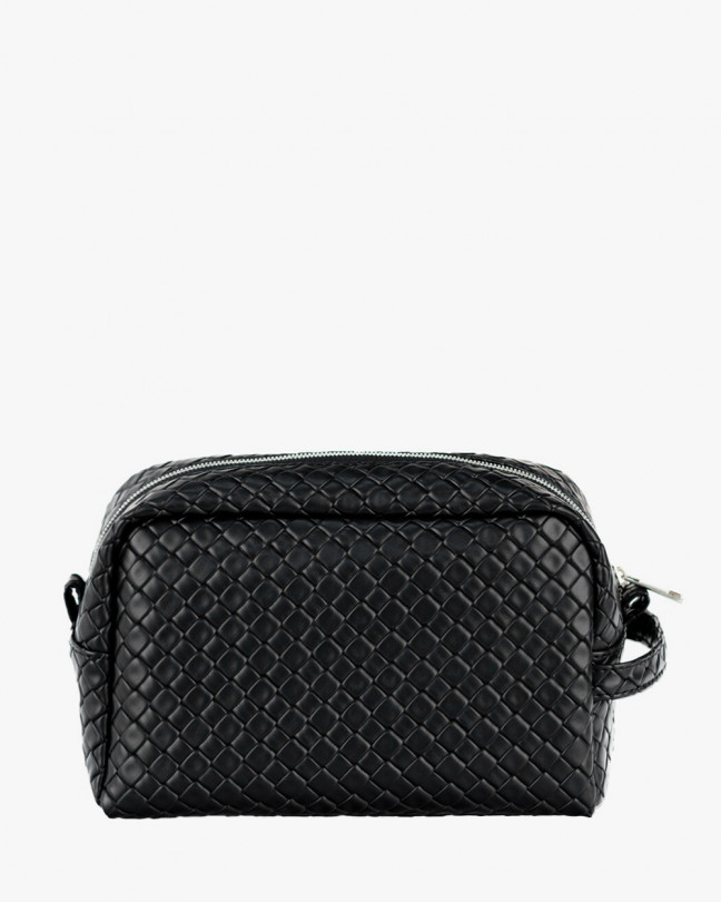 Косметичка "Ruth" фактурна, чорна