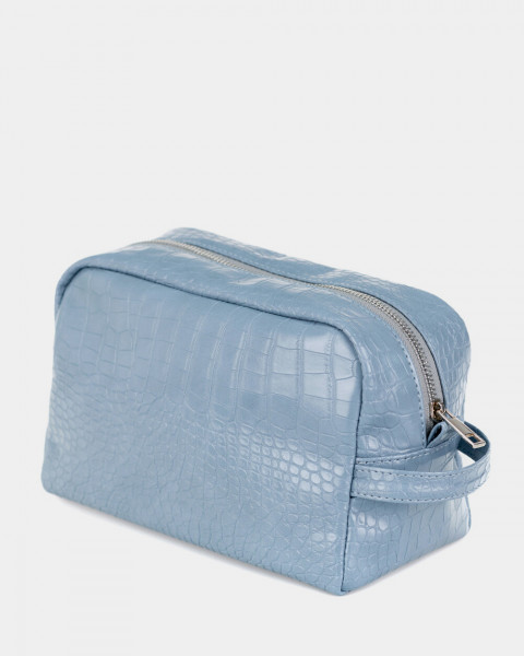 Косметичка "Ruth" рептилія, блакитна