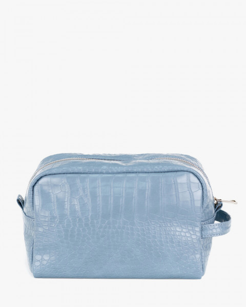 Косметичка "Ruth" рептилія, блакитна