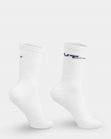 High socks, white
