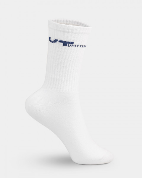 High socks, white