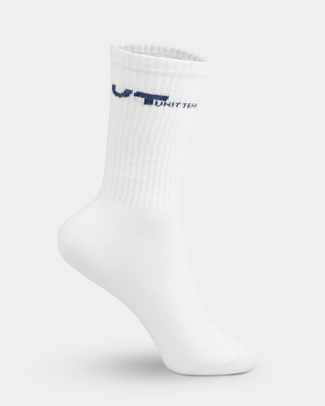 High socks, white