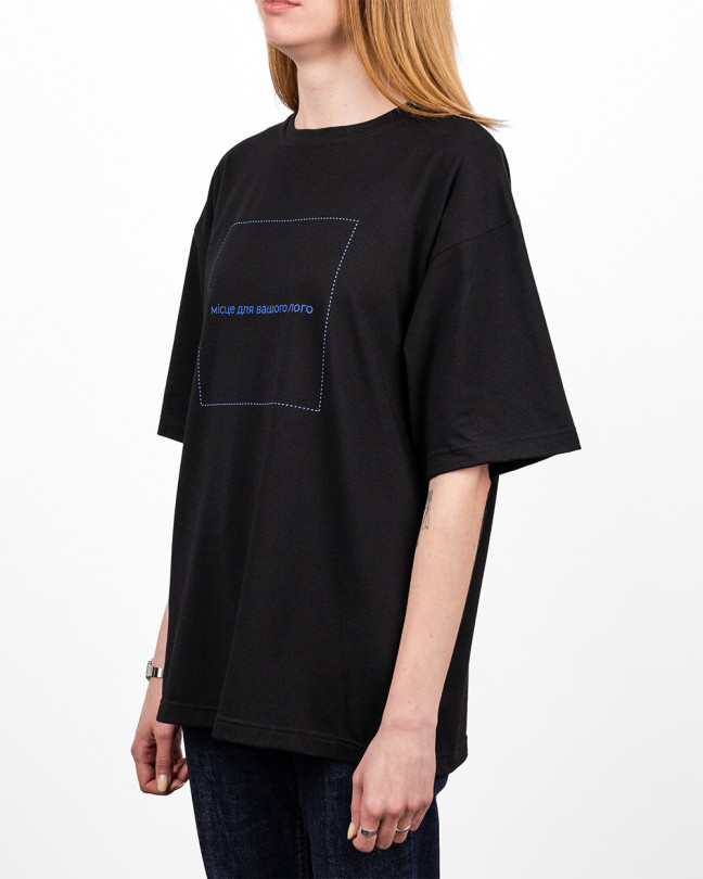 Women's Oversized T-Shirt 01, black