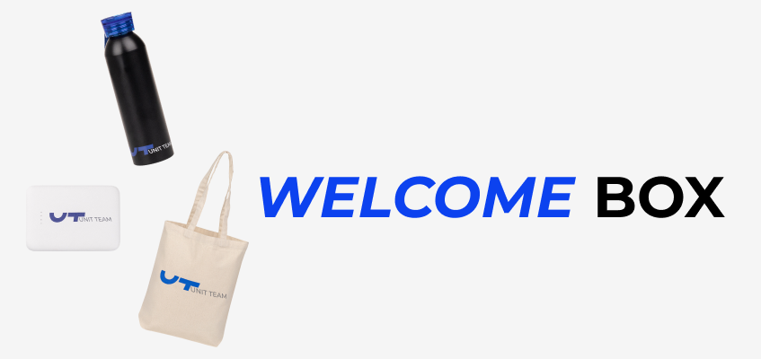 Welcome Pack: the perfect kit that inspires from day one