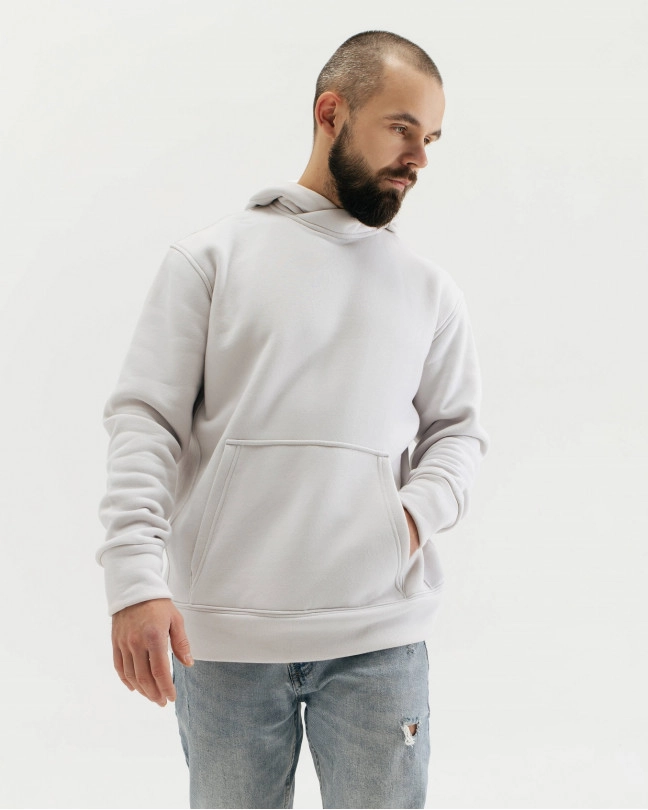 Худі "Ordinary" світло-сіре