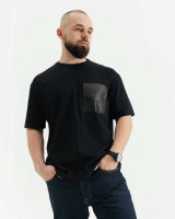 T-shirt "Classics" with pocket, black