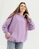 Oversized hoodie lavender